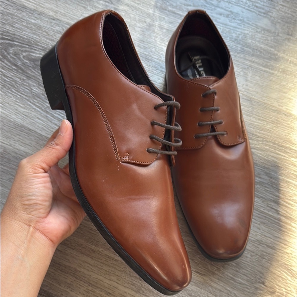 Gorgon Rush Lace Up Brown Oxfords 10M